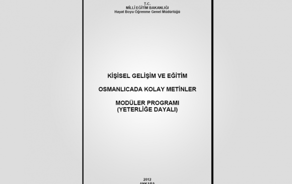 Kur 1: Osmanlıca'da Kolay Metinler